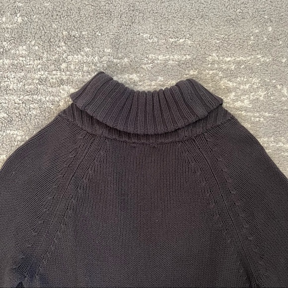 💚 GUC💚 J. CREW Charcoal Knit Cotton Long Cardigan - Picture 6 of 9